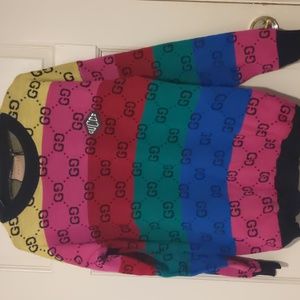 Gucci rainbow sweater